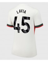 Chelsea Romeo Lavia #45 Venkovní Dres pro Dámské 2025-26 Krátký Rukáv